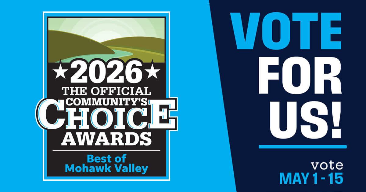 Vote Now! Best of Mohawk Valley Community’s Choice Awards